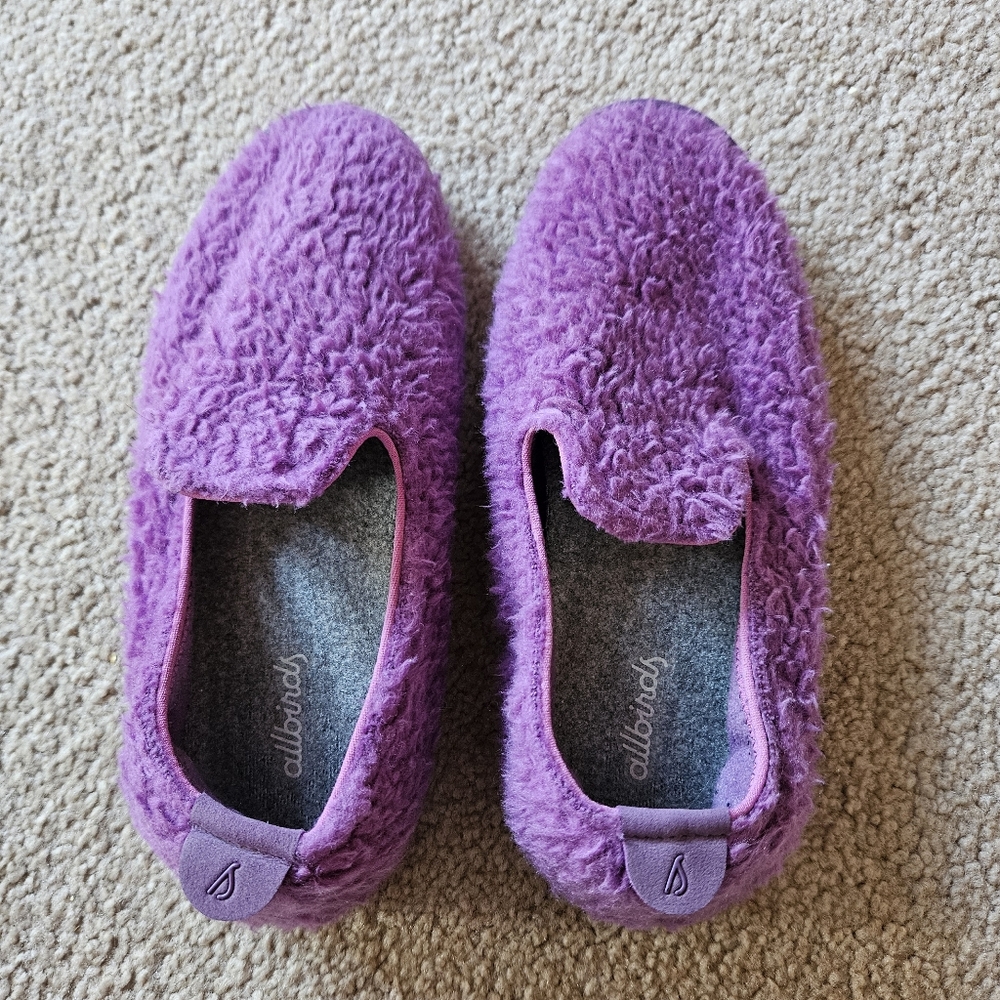 Allbirds Wool Lounger Fluff - Size 6 Lux Purple